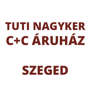 Tuti nagyker C+C áruház Szeged logó